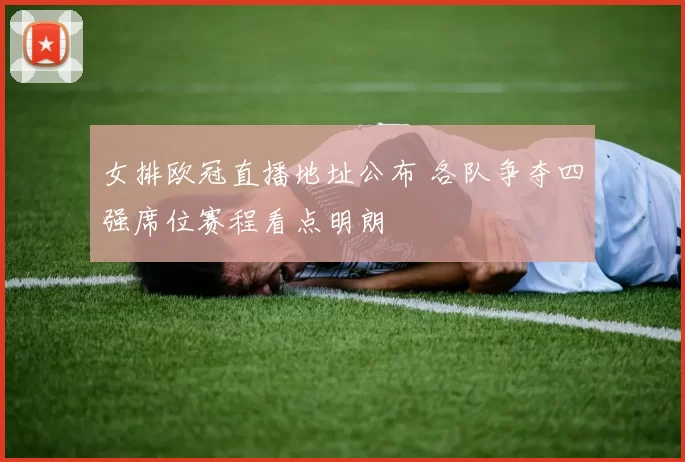 女排欧冠直播地址公布 各队争夺四强席位赛程看点明朗